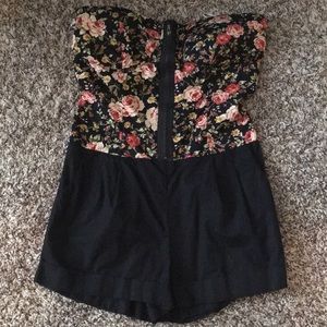 One piece romper, worn twice before.
